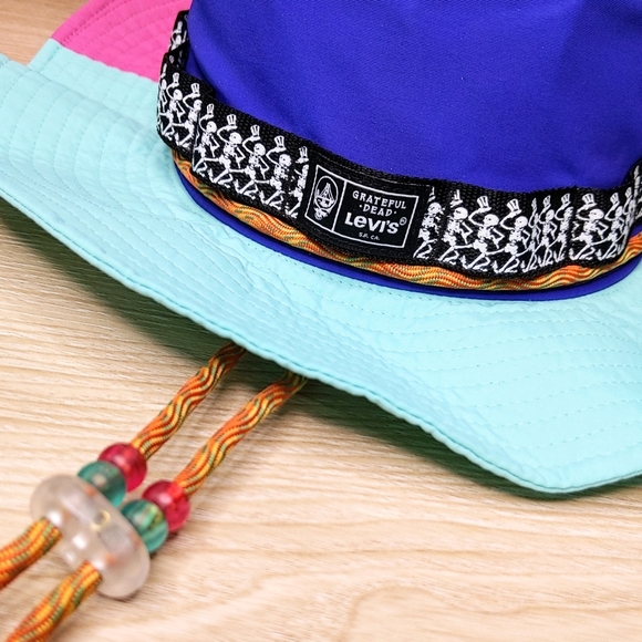 Dancing Bear Skeleton Bucket Hat 